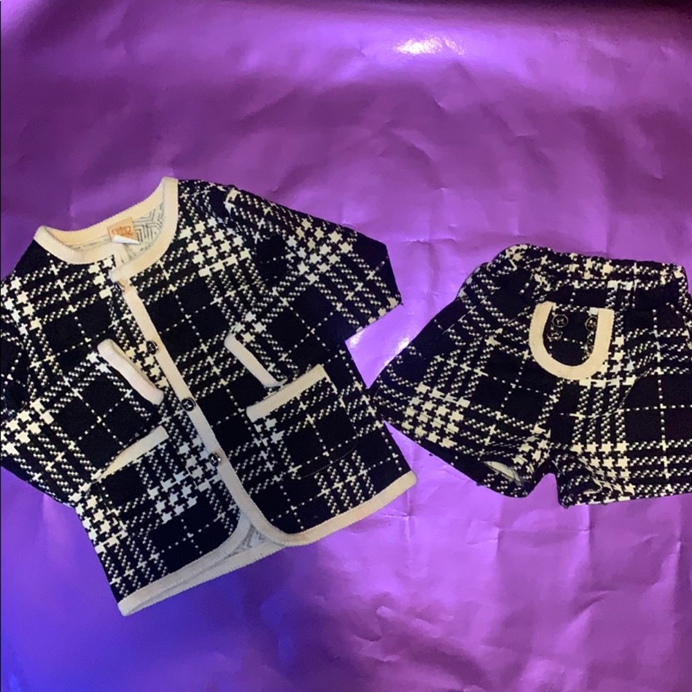 BMB Couture fall/winter short set